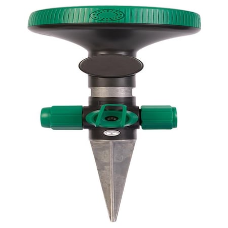 Gilmour Gilmour Metal Spike Base 4-Pattern Spot Sprinkler 1250 sq ft 1 pk 813463-1003